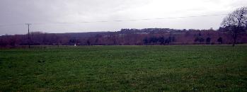 View towards the site of Crawley Manor January 2012